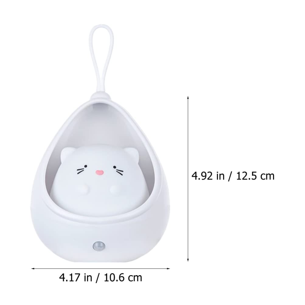 Светильник SOLUSTRE Motion Sensor USB Charging Cabinet Night Light Cartoon LED для девочек детей Белый, фото №7
