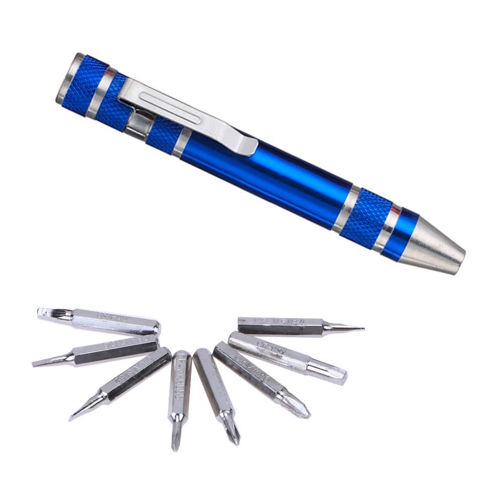 Набір викруток Huture Precision 8 в 1 Червоний/Синій/Срібний/Чорний, фото №4 Набір викруток Huture Precision 8 в 1 Червоний/Синій/Срібний/Чорний, фото №4