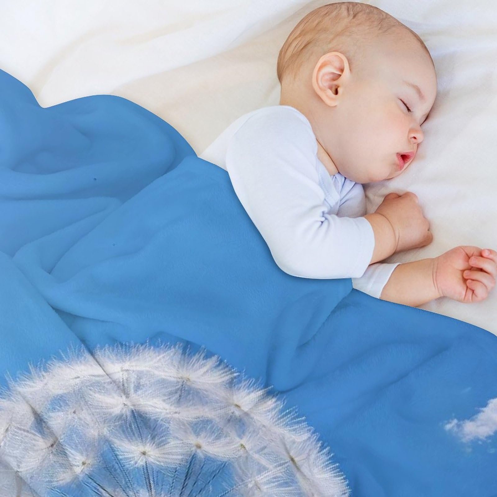 Покривало Фланель Фліс DandeLöwe 3D для дивану ліжка Пухнасте М'яке Тепле (130 x 180 см), фото №4 Покривало Фланель Фліс DandeLöwe 3D для дивану ліжка Пухнасте М'яке Тепле (130 x 180 см), фото №4