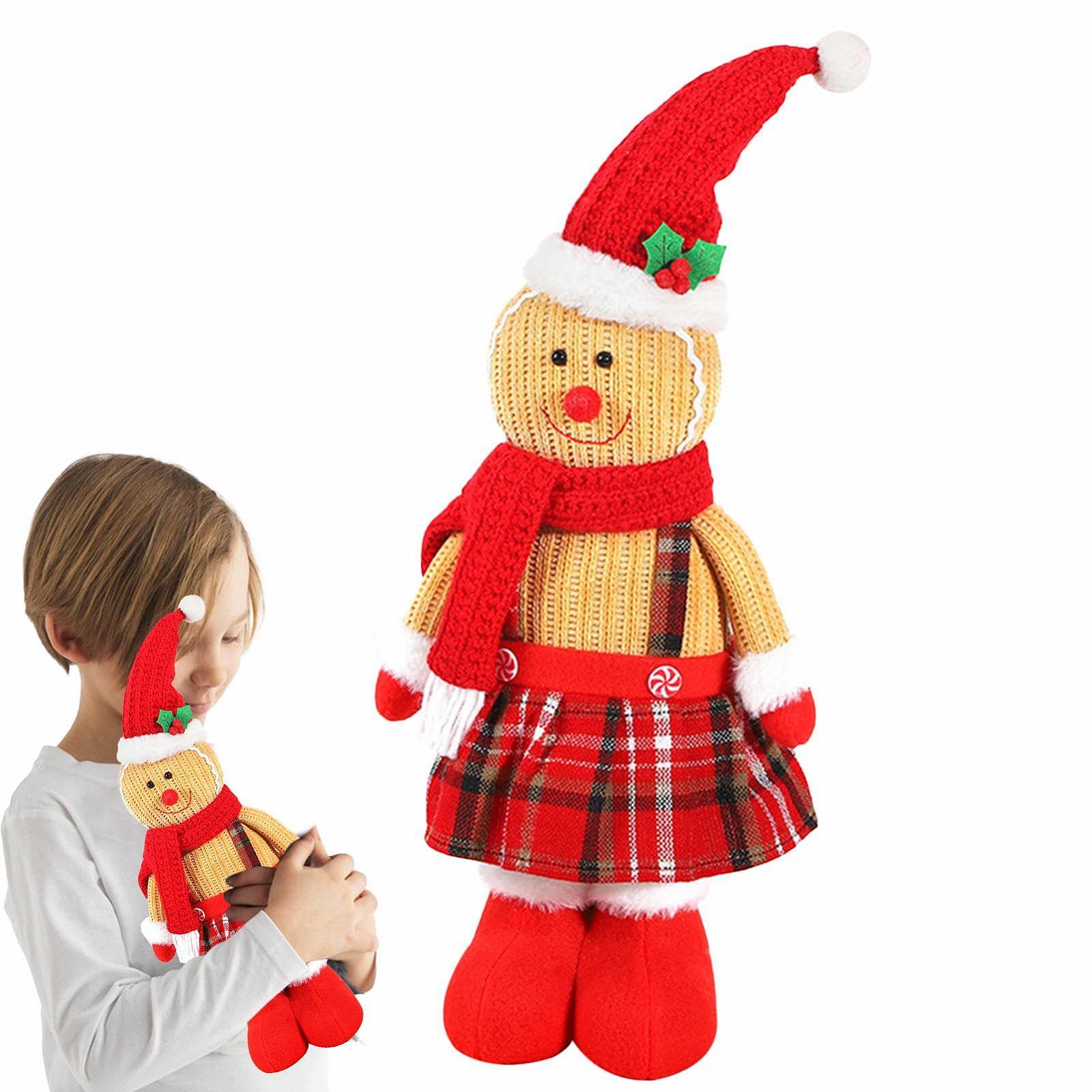 Плюшевые игрушки Lebkuchenmann-Mädchen-Фигуры Weiche Lebkuchenmann Weihnachts Lebkuchenmann, фото №1