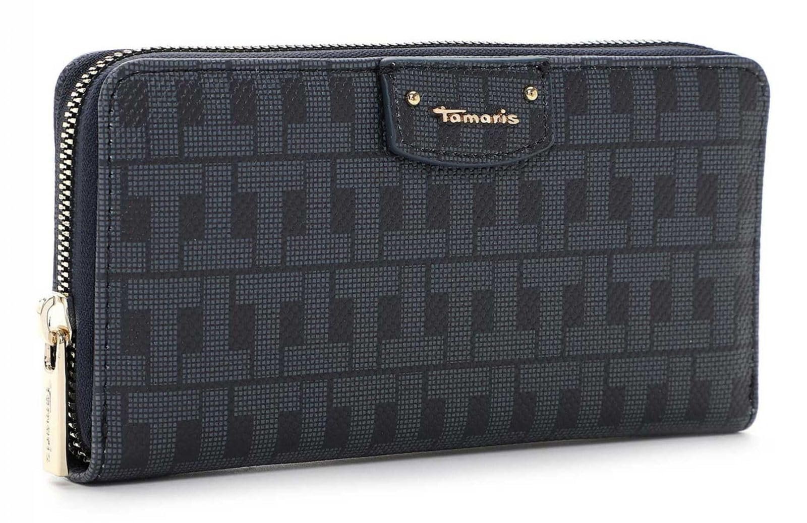 Кошелек Tamaris Marie 32600 Женский С принтом Синий 500, Синий, Стандартный размер, Современный, фото №3