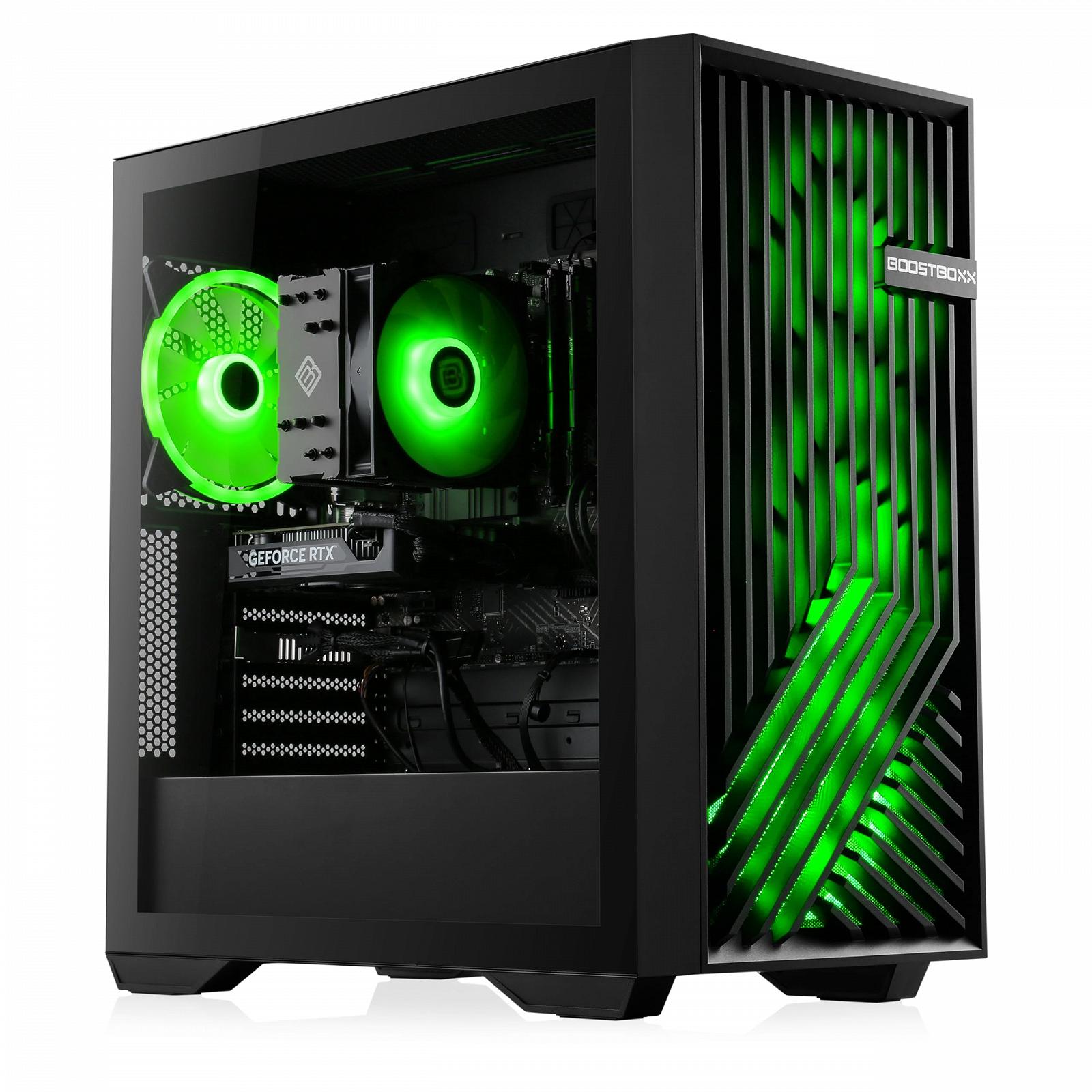 Компьютер Boost Boxx Gaming PC AMD Ryzen 7 7700 16GB DDR5 1000GB NVIDIA GeForce RTX 4060, фото №1