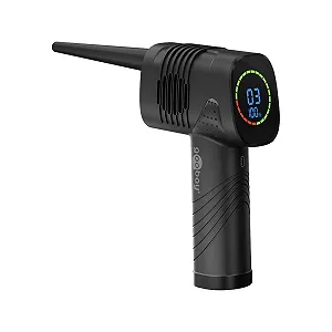 Електрична повітродувка goobay 3 рівні 2000 mAh 35,000 rpm Перезарядна LED-дисплей - Фото 1