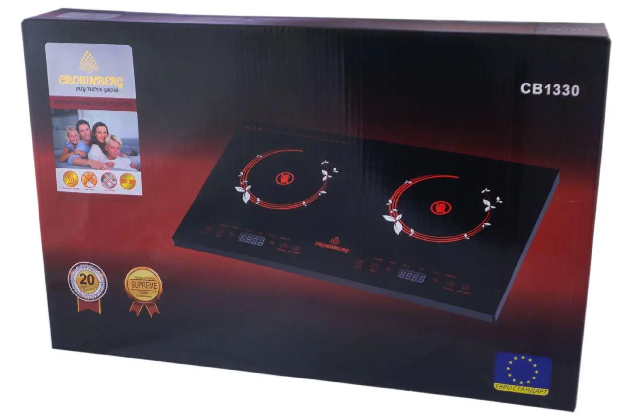 Плита инфракрасная Crownberg CB-1330, фото №3
