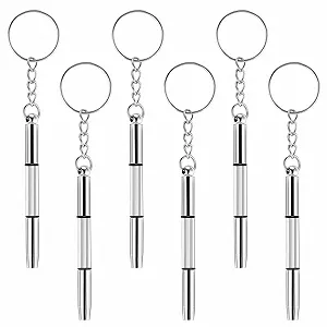 Набір simarro Mini 6 Precision Key Ring Стальний Сріблястий - Фото 1