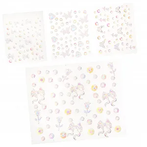 Купить Стразы для ногтей DOITOOL 4 листа для маникюра, для DIY дизайна ногтей и креативного дизайна ногтей, подходят для девушек, разные дизайны - Фото 1 Стразы для ногтей DOITOOL 4 листа для маникюра, для DIY дизайна ногтей и креативного дизайна ногтей, подходят для девушек, разные дизайны - Фото 1