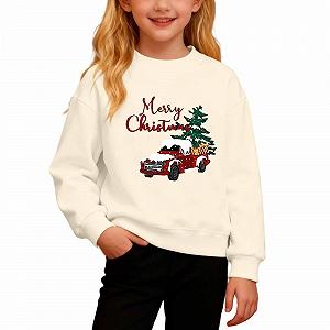 Різдвяний світшот для хлопчиків і дівчаток Generisch Claus synthetic.ua - Фото 1