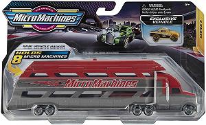 Micro Machines Starter Pack Червоний Міні Перевізник Включає Ексклюзивний Автомобіль Шанс Рідкісного - Фото 1