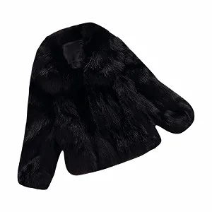 Пальто зі штучного хутра TRIGLICOLEUM - Фото 1