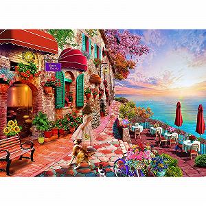 Пазл Huadada Morning flower and sea 1000 деталей різнокольоровий - Фото 1