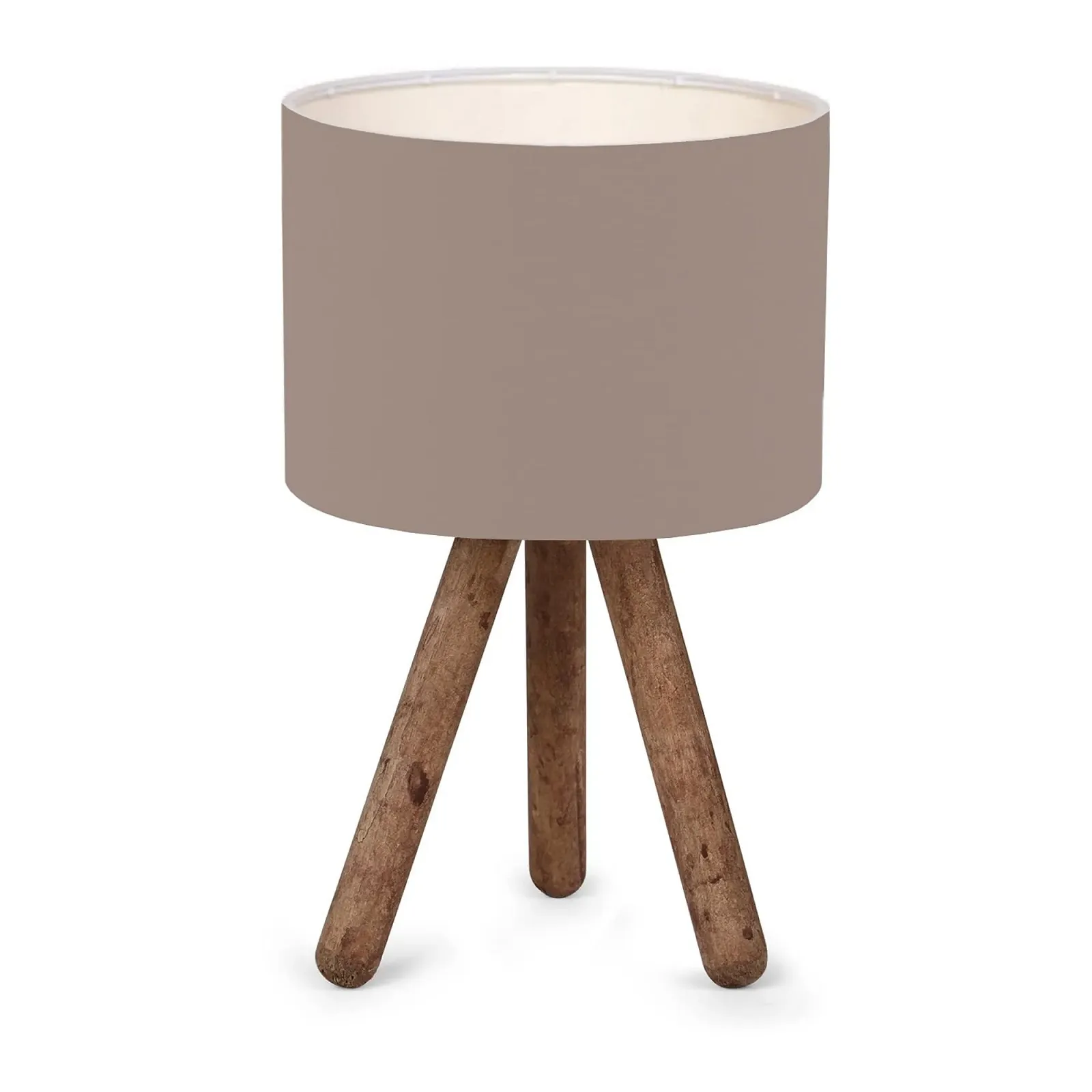 Настільна лампа lux.pro Preston Дерево Тканина Пісочний, фото №2