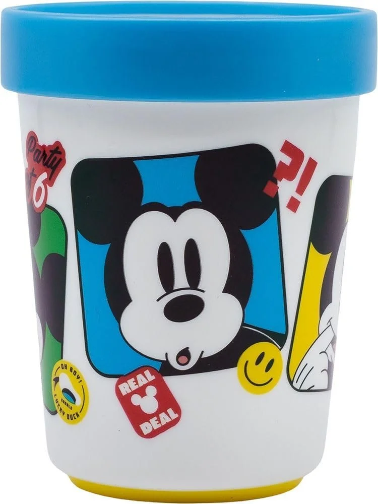Детская Кружка Disney Mickey Mouse 260 мл с нескользящей основой Голубая, фото №3 Детская Кружка Disney Mickey Mouse 260 мл с нескользящей основой Голубая, фото №3