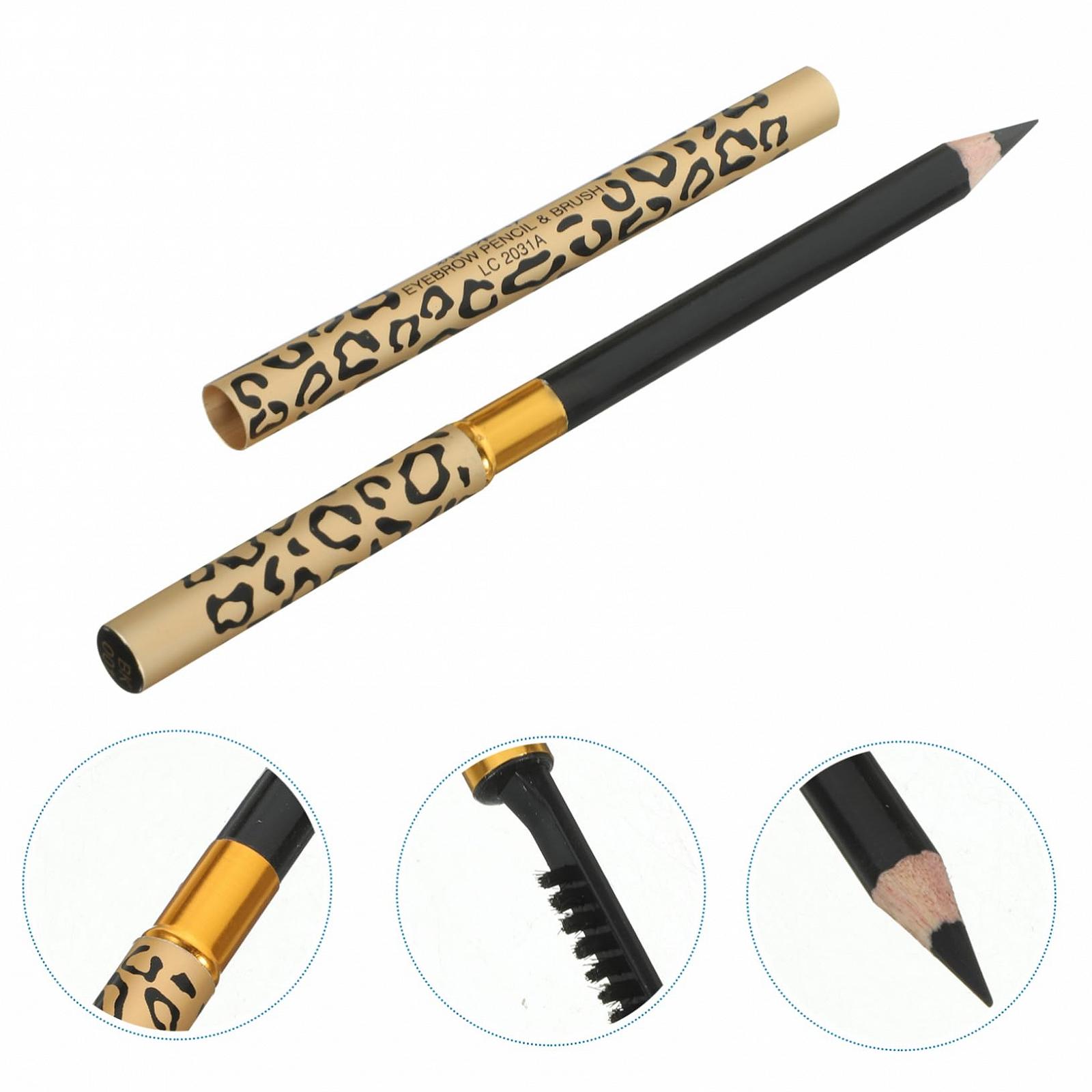 Олівець HONMEET Eyebrow 2 x високоякісний олівець для брів з двоголовим хайлайтером темно-коричневого кольору, фото №6