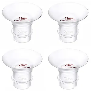 Вкладиші для фланця 22 мм Momcozy M9/M6/M5/S12 Pro/S9 Pro, 4 шт. в упаковці - Фото 1