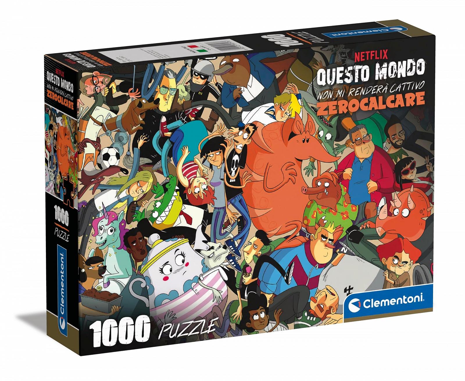Пазл Clementoni Zerocalcare 39797 1000 деталей 70 x 50 см Разноцветный One Size, фото №1 Пазл Clementoni Zerocalcare 39797 1000 деталей 70 x 50 см Разноцветный One Size, фото №1