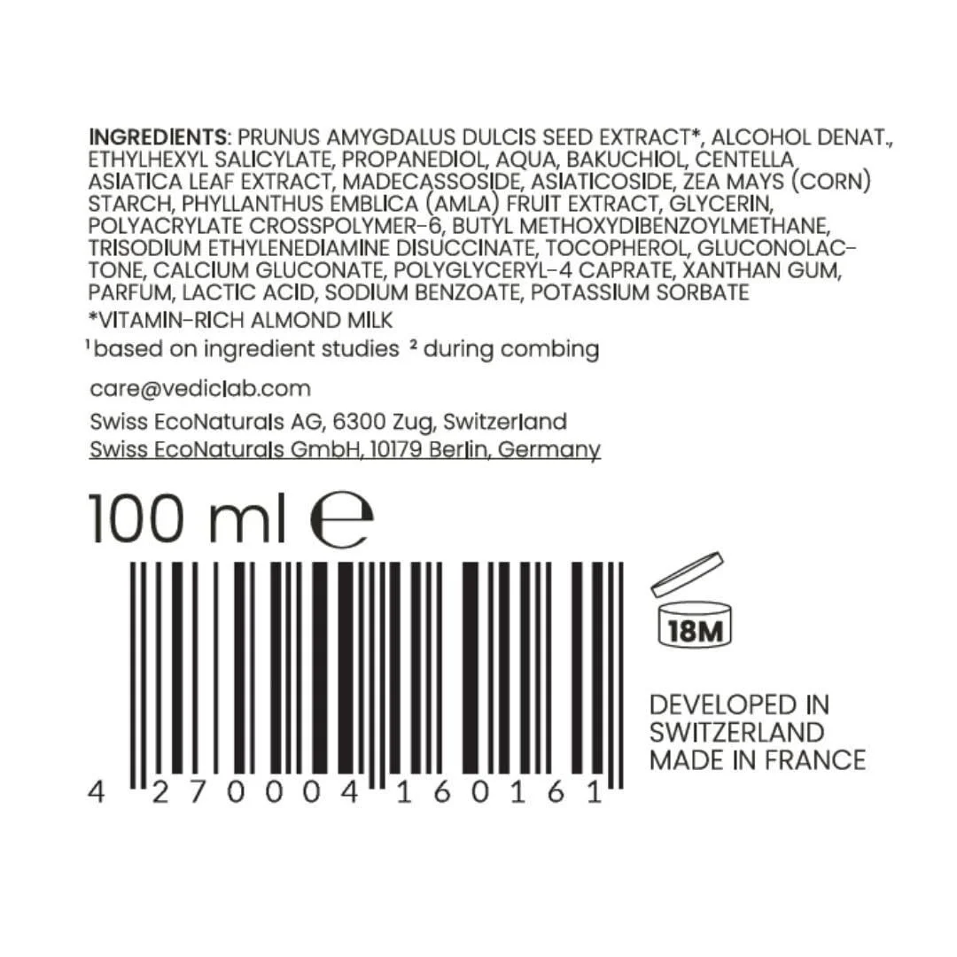 Еліксир для шкіри голови VEDIC LAB Energizing Day + UV (100 мл) Сироватка проти випадіння волосся з аюрведичними травами, фото №8