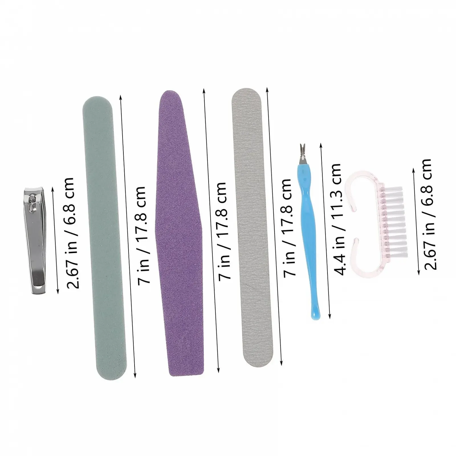 Набор для маникюра Healvian Assortierte Nagelwerkzeuge, фото №2