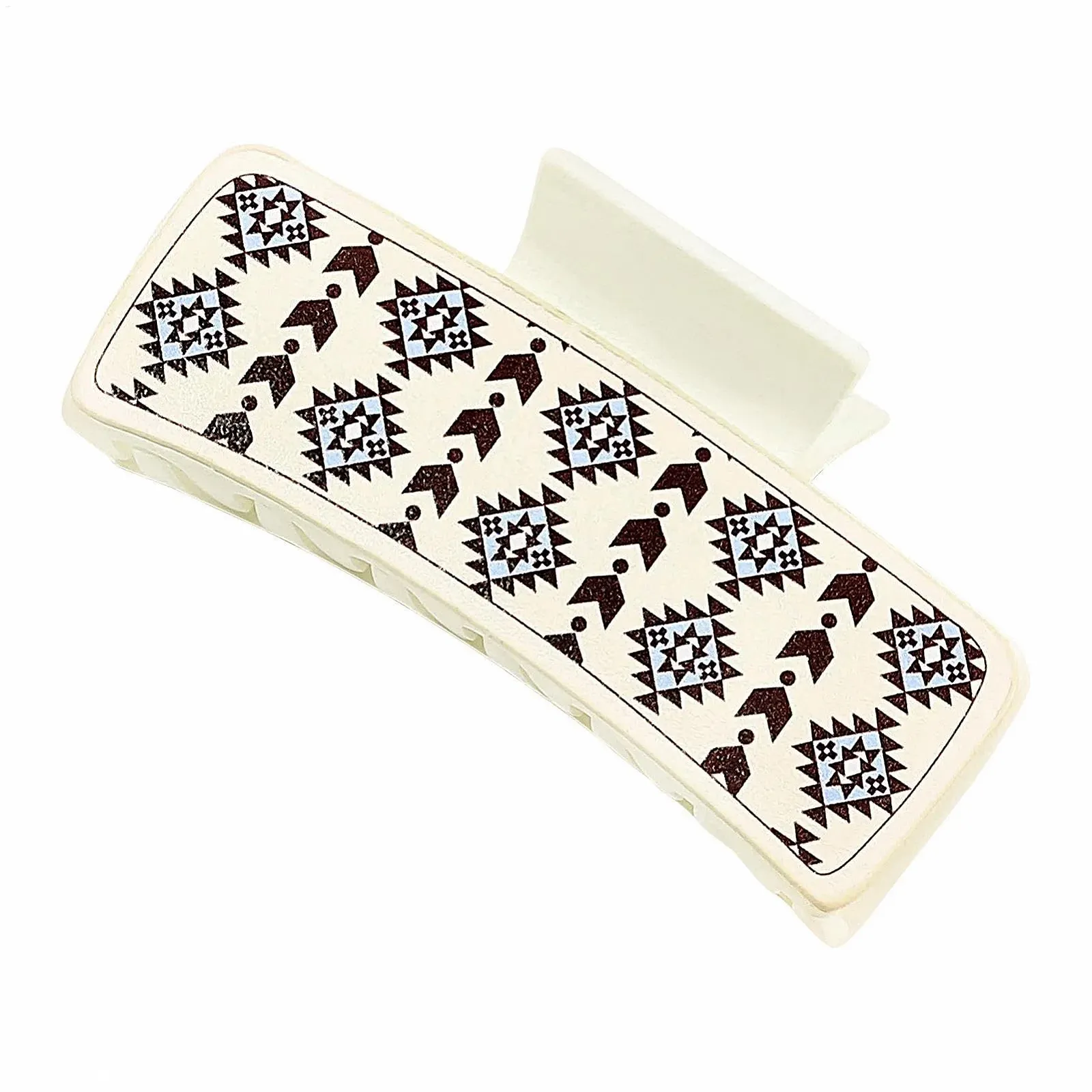 Заколка для волос Женская Большая Заколка для волос из искусственной кожи Нескользящая Винтажная Заколка для волос Удобный Аксессуар для волос, фото №6 Заколка для волос Женская Большая Заколка для волос из искусственной кожи Нескользящая Винтажная Заколка для волос Удобный Аксессуар для волос, фото №6