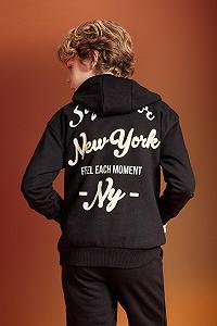 Толстовка з капюшоном DeFacto для хлопчиків synthetic.ua - Фото 1