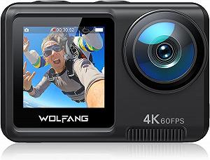 Экшн-камера WOLFANG GA420 4K 60FPS + Карта памяти SanDisk Extreme microSDXC UHS-I 128 ГБ synthetic.ua - Фото 1