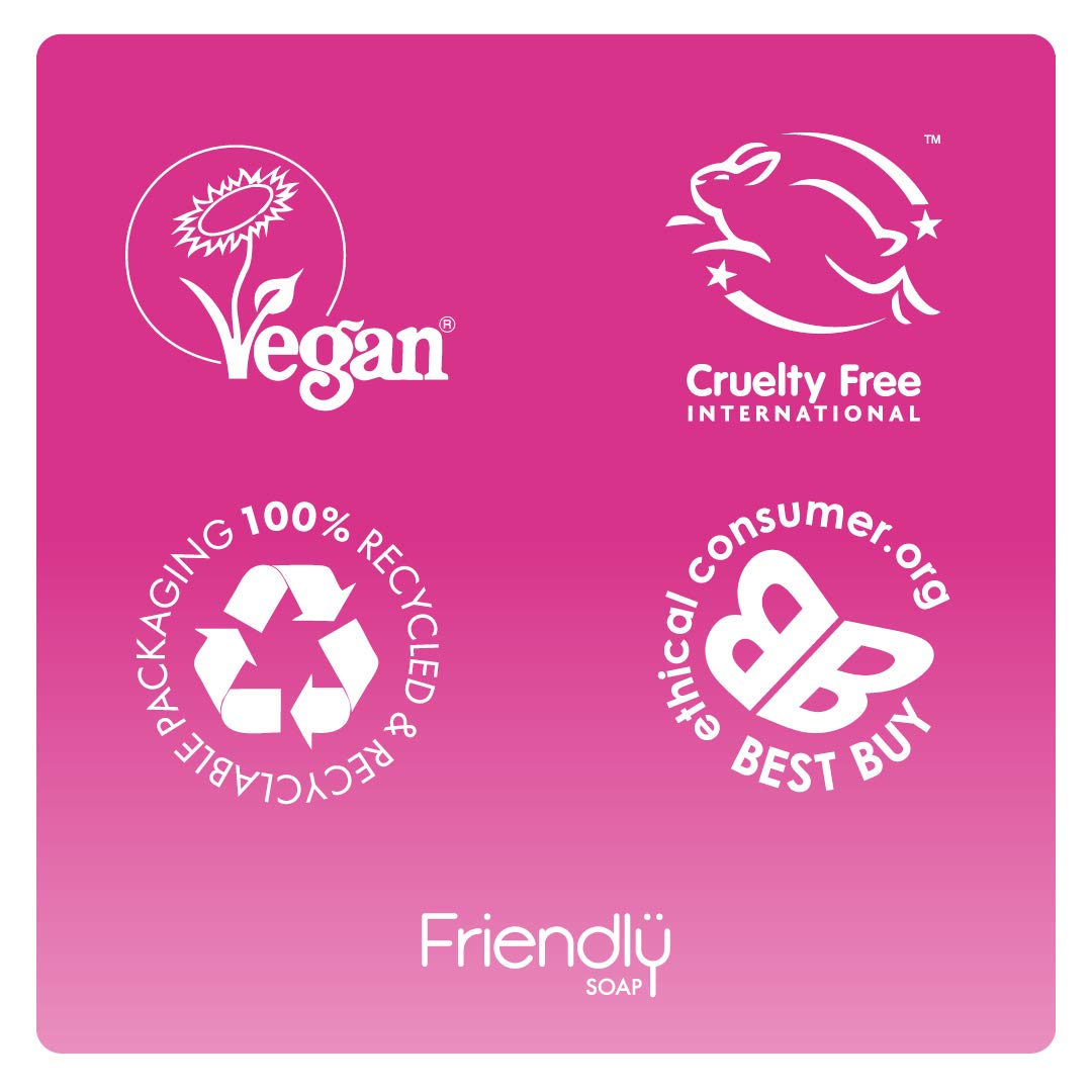 Натуральний шампунь-бар Friendly Soap Лаванда та Герань 95г, фото №4