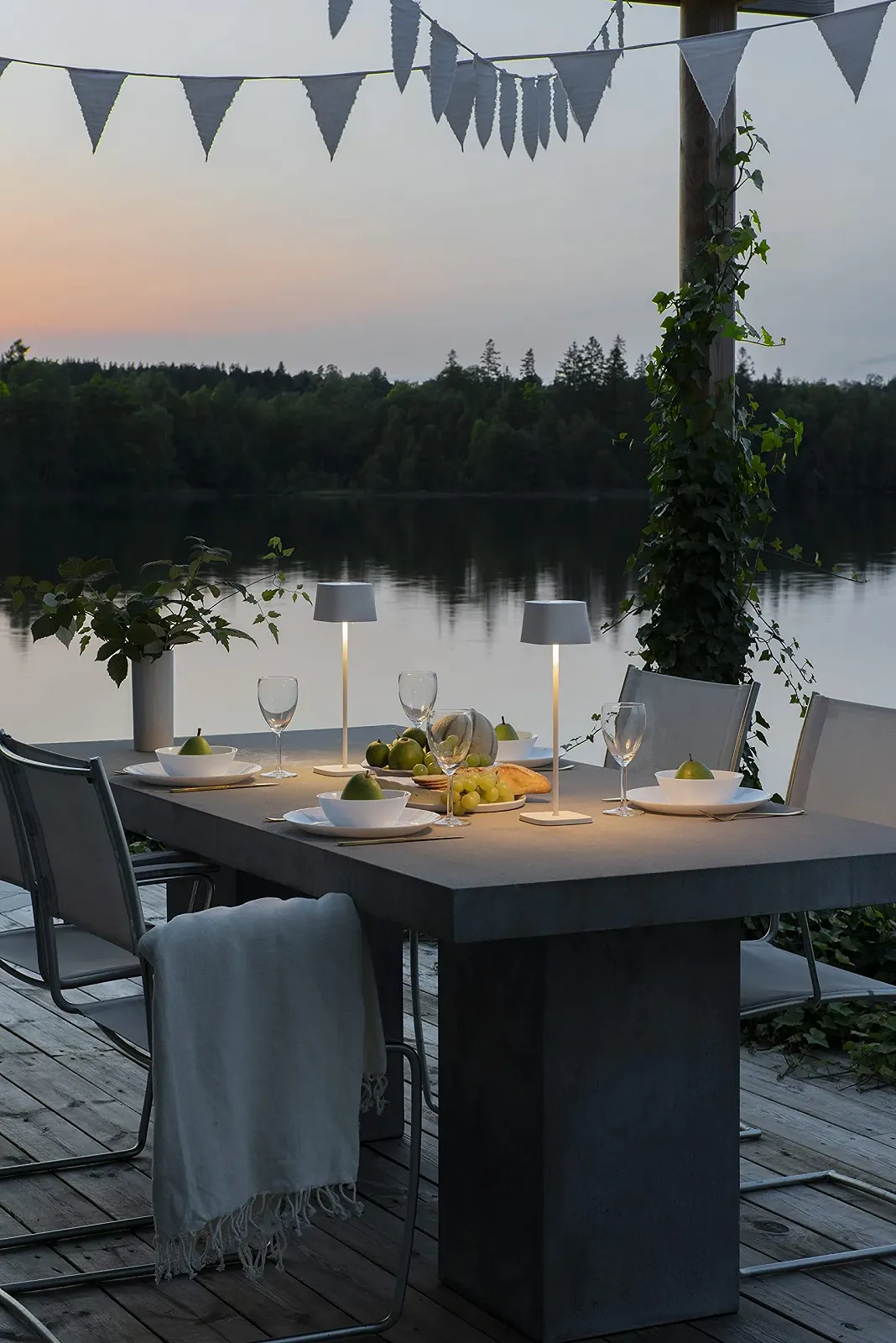 Настільна лампа Konstsmide Capri 7814-250 USB LED 2.2 W White, фото №4