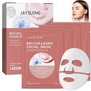 Маска для обличчя Organic Collagen, 4 шт, Organic Collagen Real Deep Mask - Фото 1
