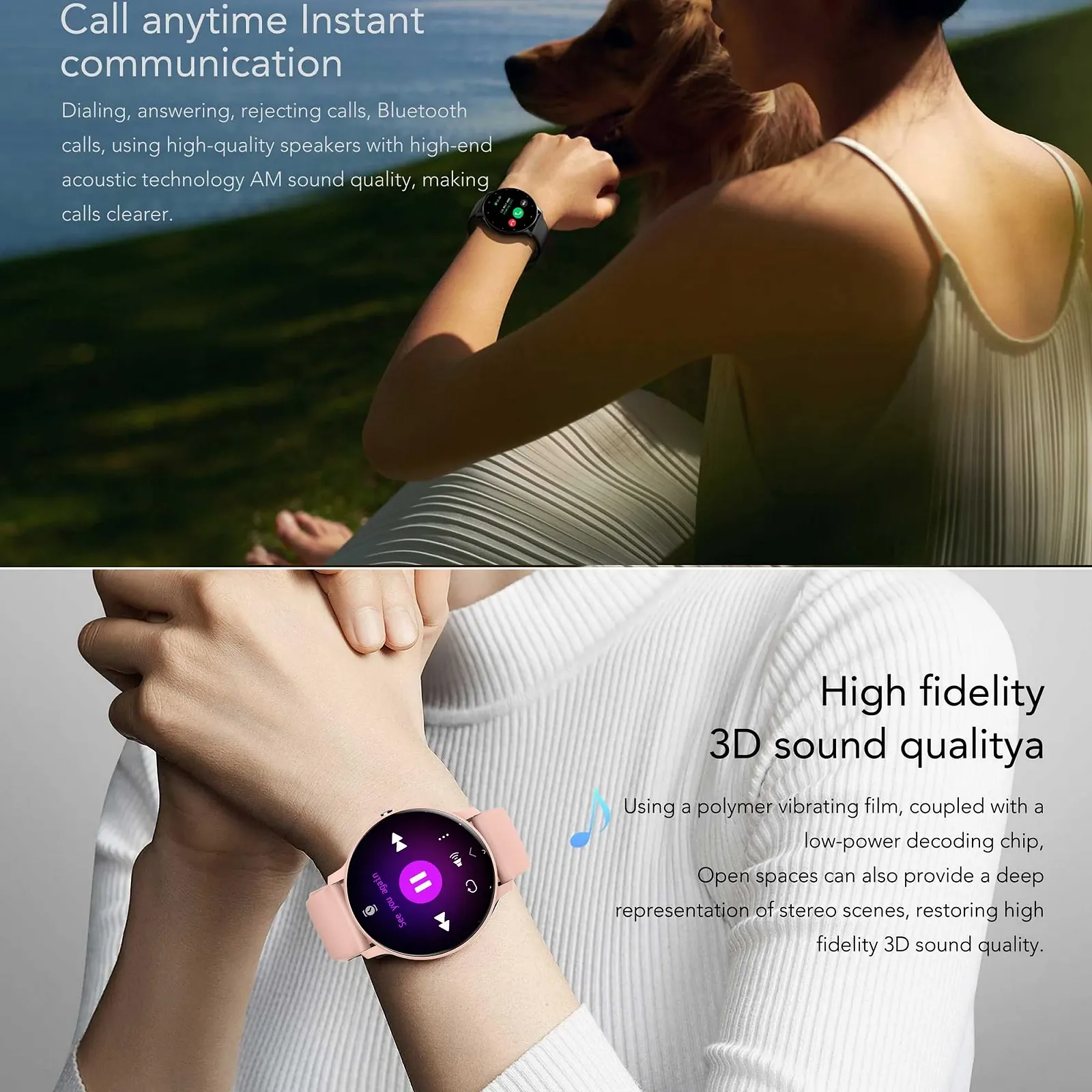 Смарт-часы Женские ZPIMY 1.39 Inch, фото №4 Смарт-часы Женские ZPIMY 1.39 Inch, фото №4