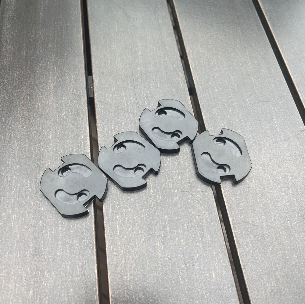 Заглушки на розетку от детей 10 шт Leluno Защита розетки с поворотным механизмом Черный, фото №8 Заглушки на розетку от детей 10 шт Leluno Защита розетки с поворотным механизмом Черный, фото №8