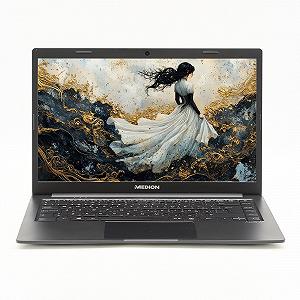 Ноутбук 14" Medion (Lenovo Group) Akoya E4251 Intel RAM 8 ГБ SSD 512 ГБ Intel Graphics IPS FullHD Метал Win10 (4485) - Фото 1