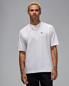 Футболка Jordan Brand  с короткими рукавами Персиковый цвет, размер XS - Фото 1