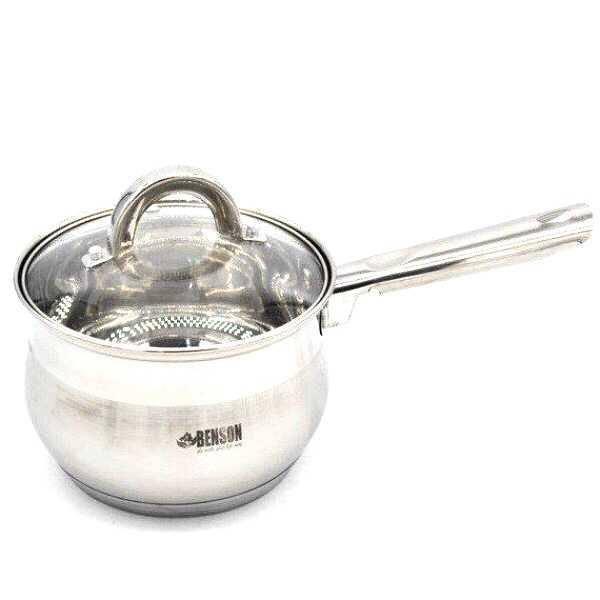 Набор посуды Benson 10 предметов из нержавеющей стали (BN-211), фото №1