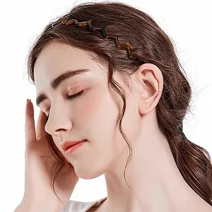 Обруч для волос зигзаг, 4 шт synthetic.ua - Фото 1