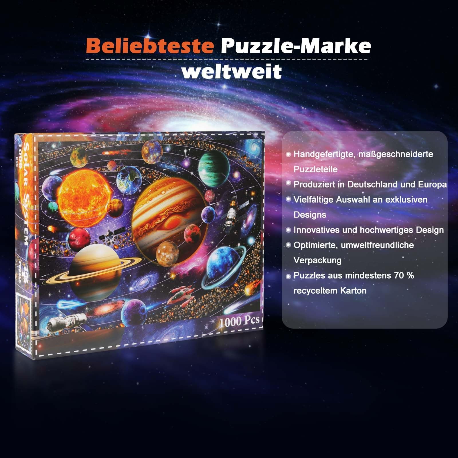 Класичний пазл Acrylic Jigsaw Nature Motif 1000 елементів 20 x 25 см, фото №6