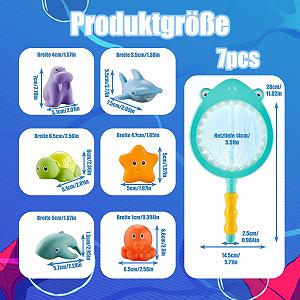 Игрушка для ванной 7 шт. synthetic.ua - Фото 1