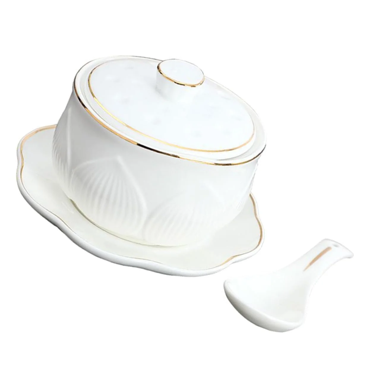 Форма для тушкування Керамічна з кришкою термостійка маленька, фото №1 Форма для тушкування Керамічна з кришкою термостійка маленька, фото №1