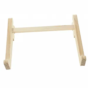 Підставка Дерев'яна для ноутбука Вертикальна Ергономічна Вентильована для Домашнього Офісу Сумісна з Охолодженням - Фото 1