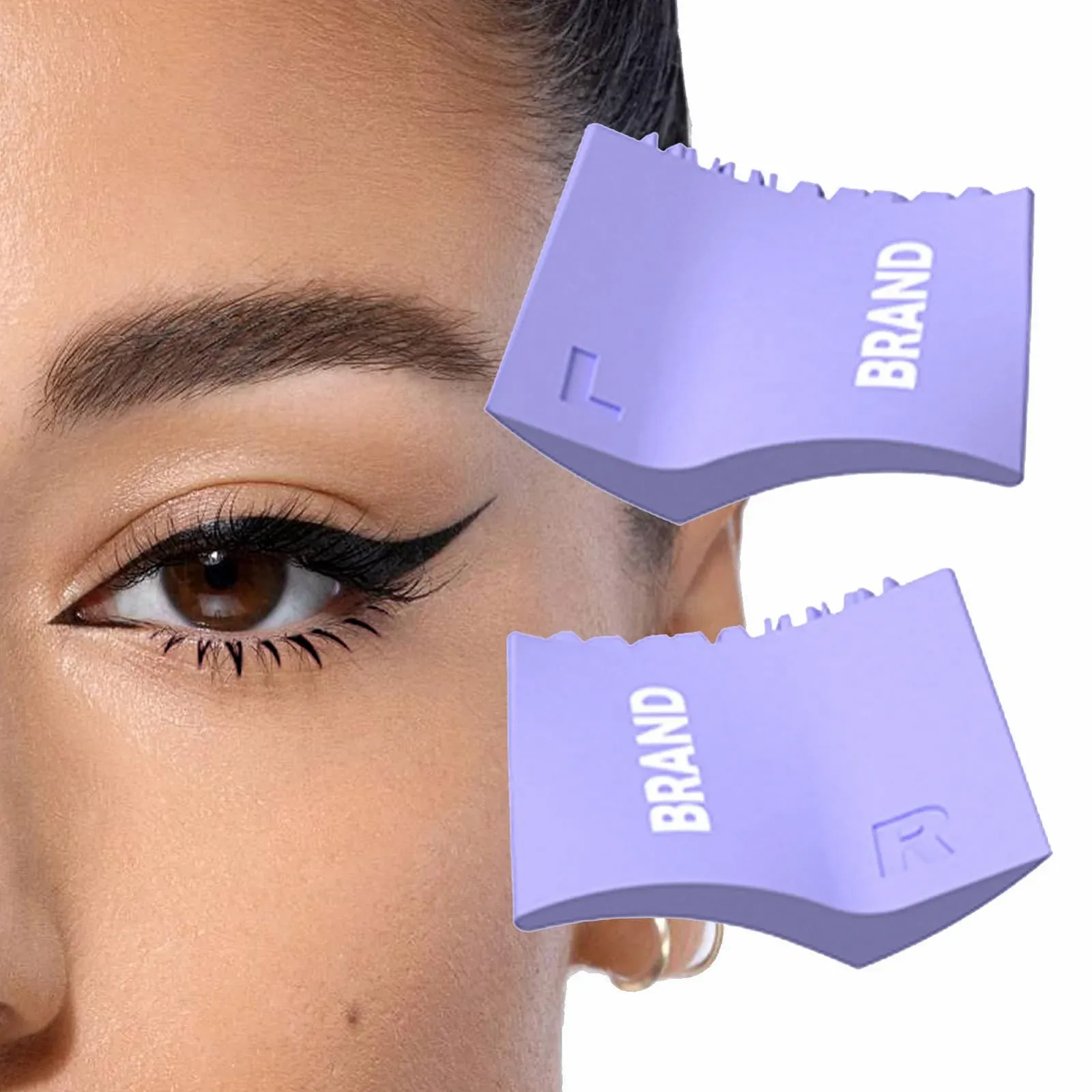 Силиконовый штамп для подводки глаз WOBBLO, фото №6