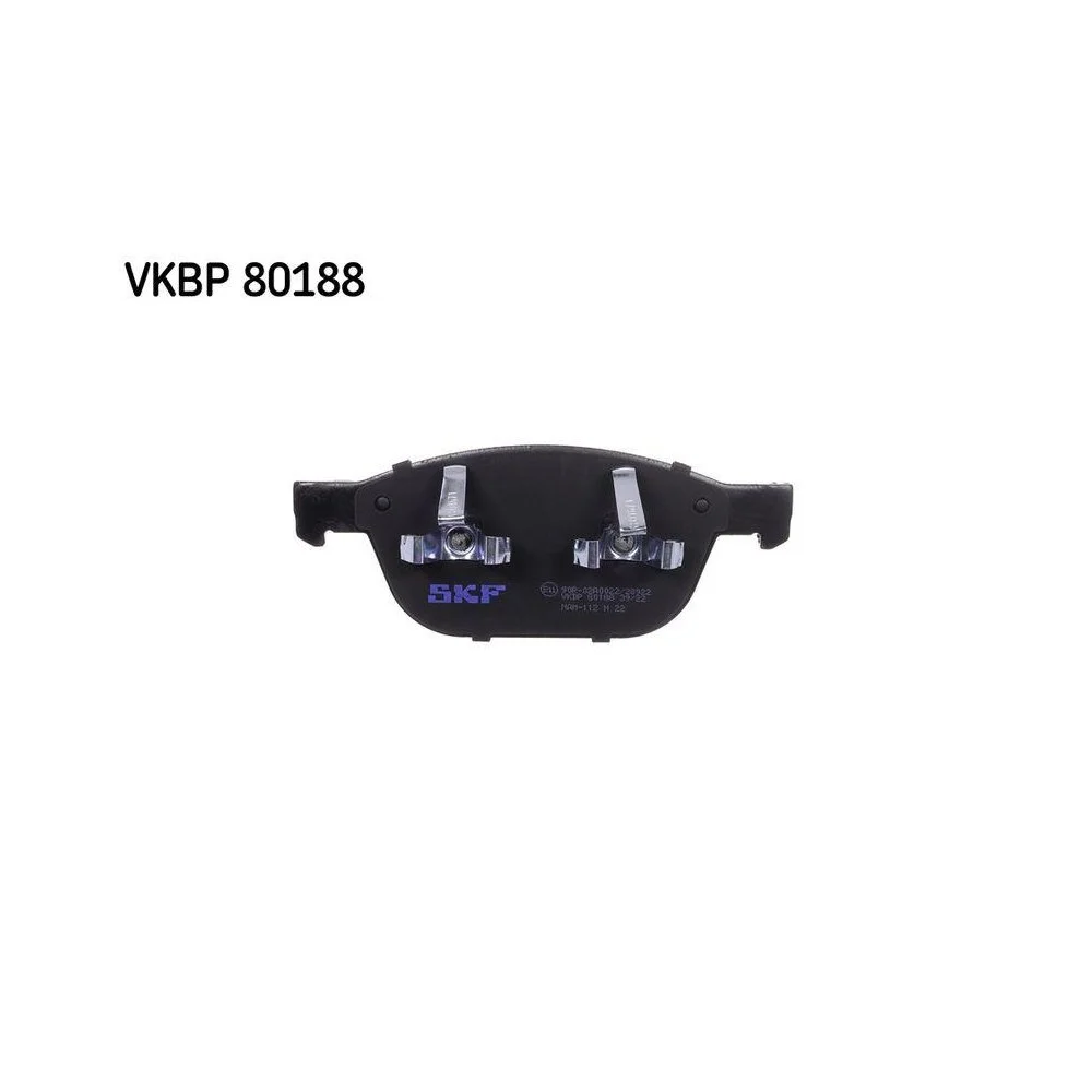 Комплект тормозных колодок, дисковый тормоз SKF VKBP 80188 для VOLVO, передняя ось, фото №1