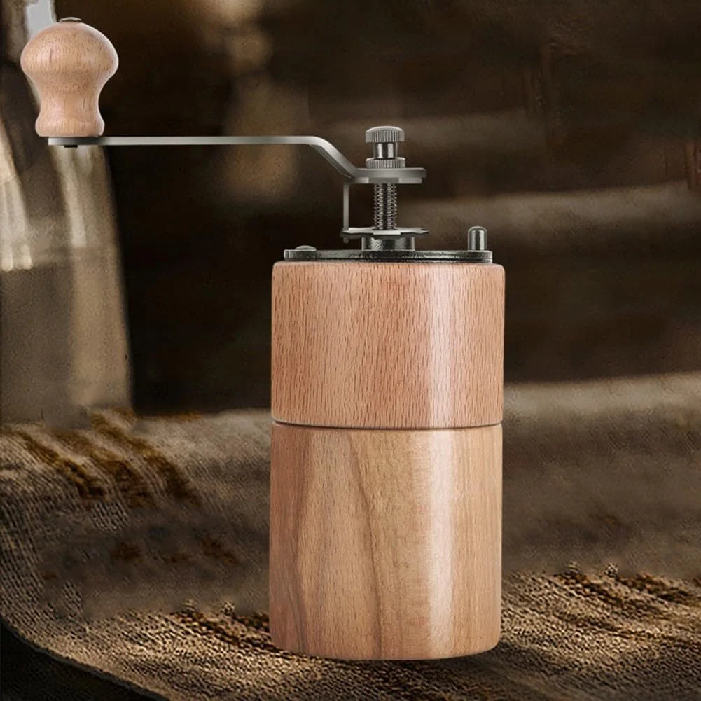 Ручная кофемолка Деревянная с регулируемыми параметрами помола, фото №1