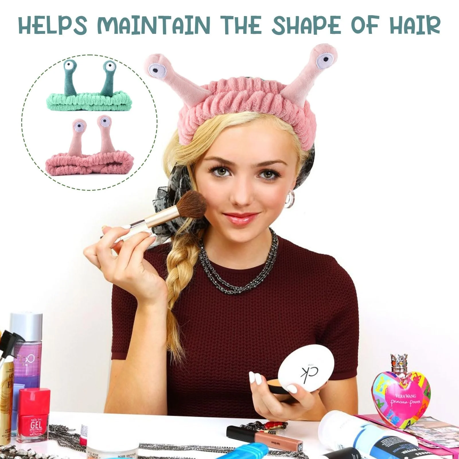 Набір пов'язок для волосся Косметична, фото №7