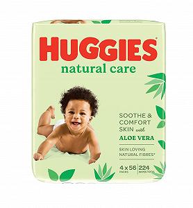 Влажные салфетки Huggies Natural Care Алоэ Вера 672 шт - Фото 1