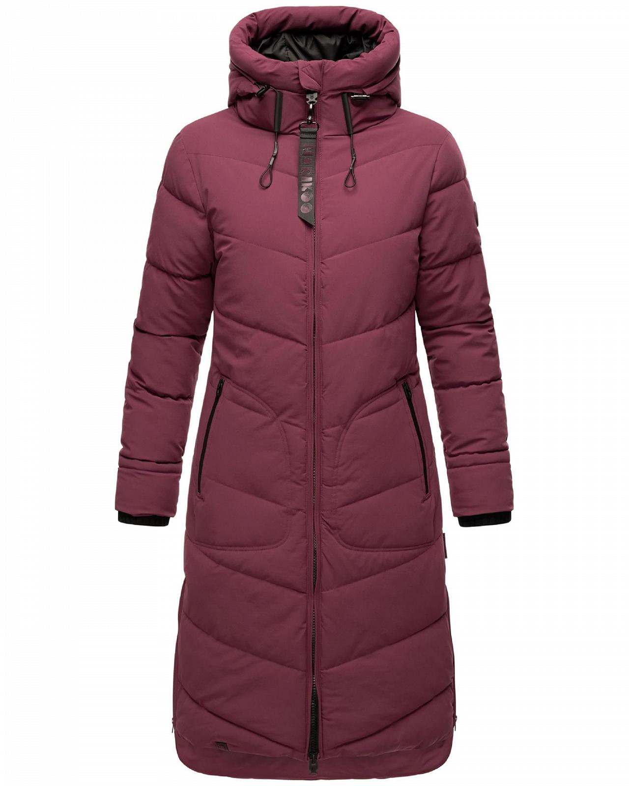 Пальто Marikoo Benikoo Зимнее Длинное Теплое стеганое с регулируемым капюшоном, фото №4 Пальто Marikoo Benikoo Зимнее Длинное Теплое стеганое с регулируемым капюшоном, фото №4