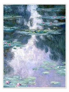 Постер Claude Monet Water Lilies 1907 50 x 70 см - Фото 1