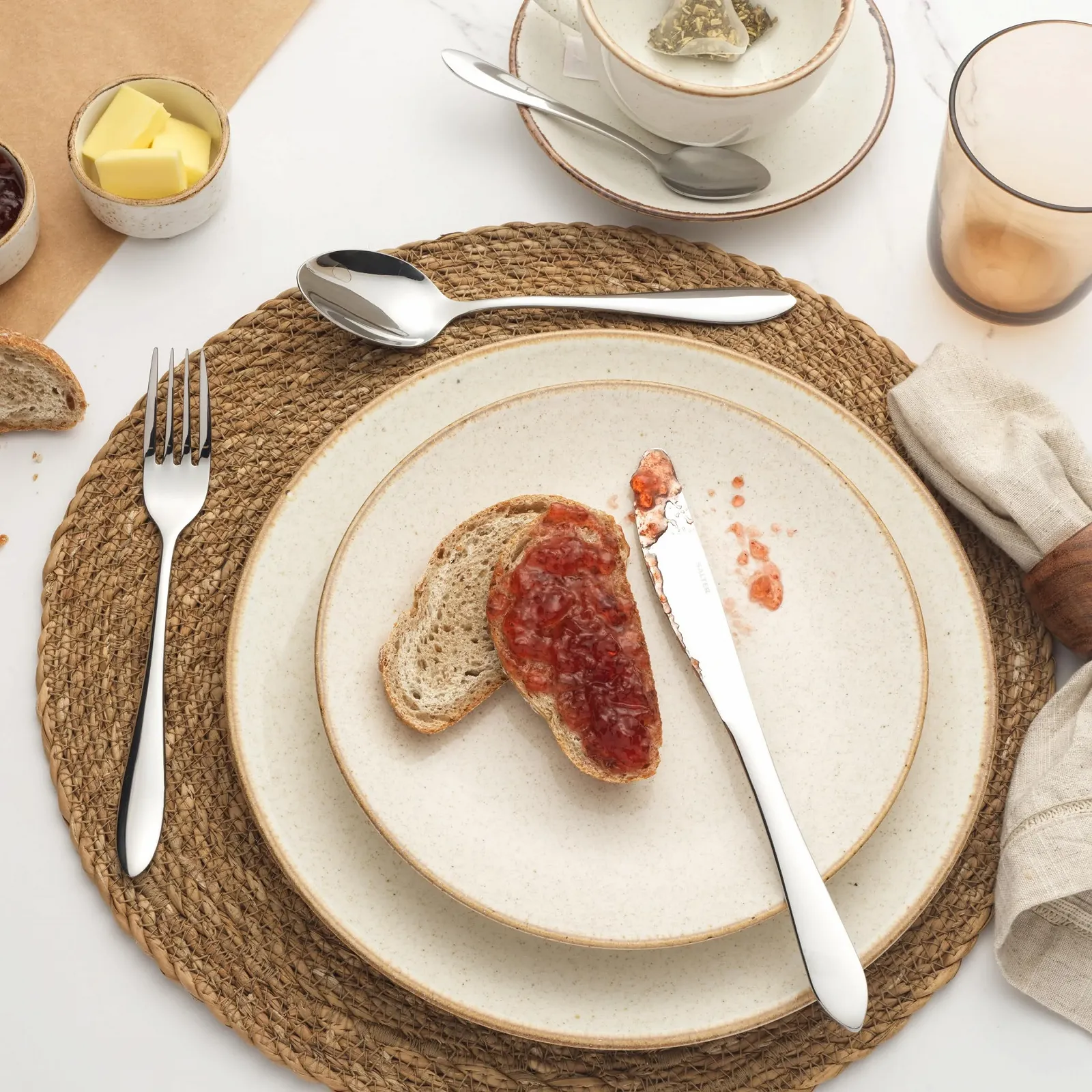 Набір столових приборів Salter Harrogate 16 предметів з нержавіючої сталі 18/10 для 4 персон, фото №8