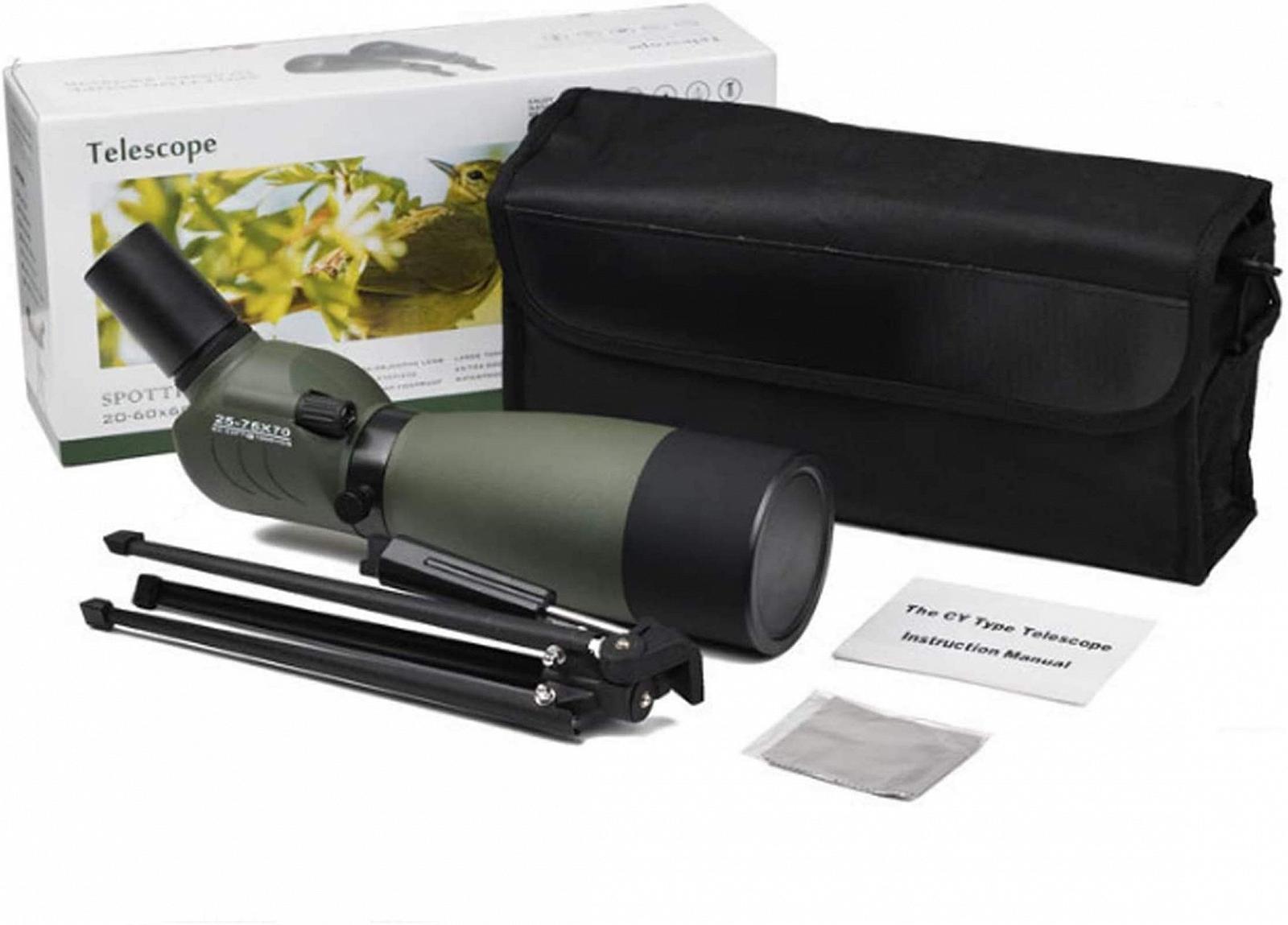 Монокуляр QHYTL HD с штативом BAK4 водонепроницаемый для наблюдения за птицами, фото №6