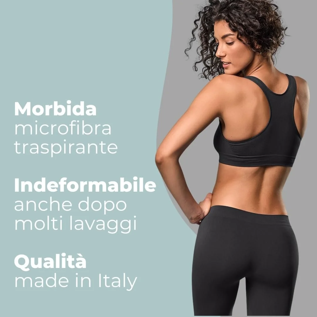 Спортивний бюстгальтер-топ для залу безшовна технологія Made in Italy, фото №2 Спортивний бюстгальтер-топ для залу безшовна технологія Made in Italy, фото №2