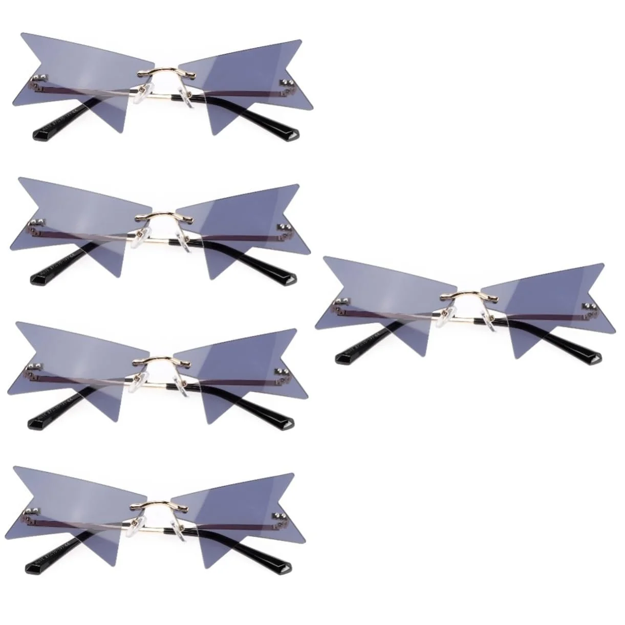 PACKOVE 5шт. Святкові окуляри, модні окуляри, вінтажні, фото №1