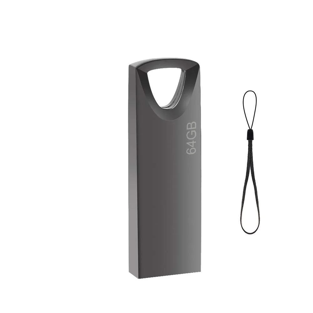 USB-накопичувач 64GB Slim Waterproof Сірий, фото №1