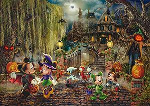 Пазл Schmidt Spiele Thomas Kinkade Disney Mickey & Minnie Halloween Fun 58033 1000 элементов - Фото 1